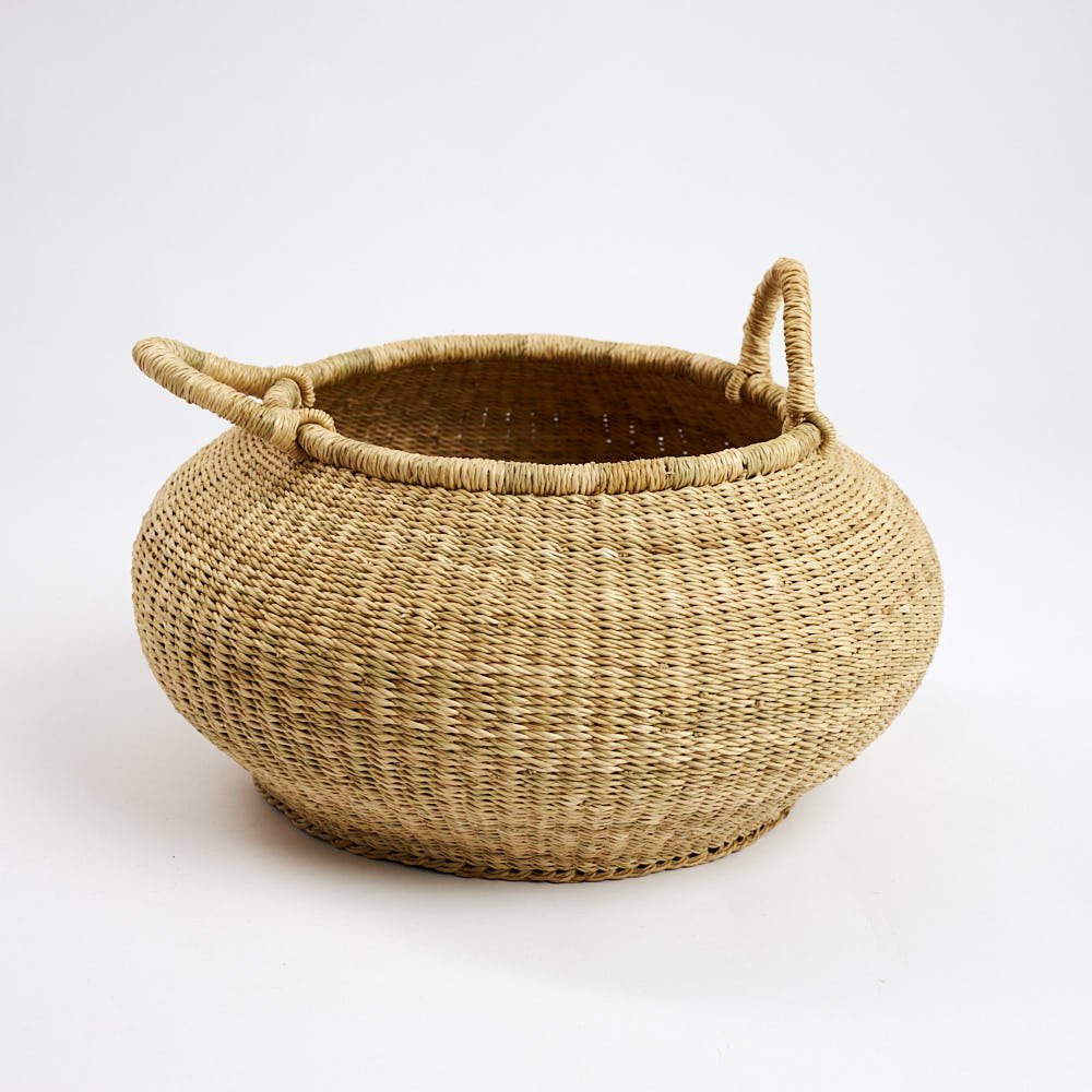 Sustainably Produced Bolga Pot Basket Set of 3 – Woven Worldwide