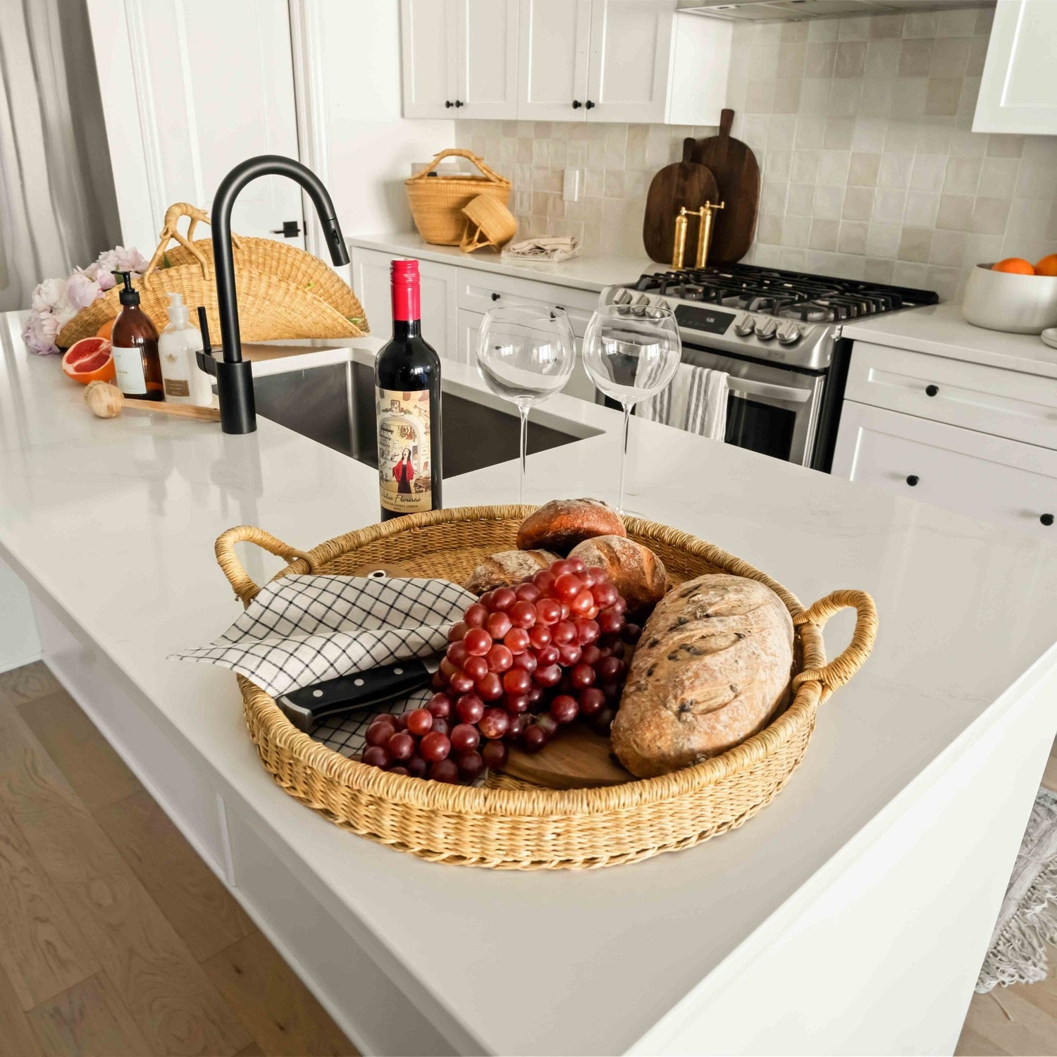 Serving Trays & Bread Baskets - Woven Worldwide