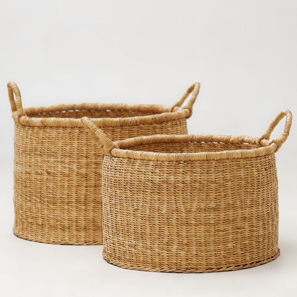 2-in-1 Nestled Basket Set - Woven Worldwide