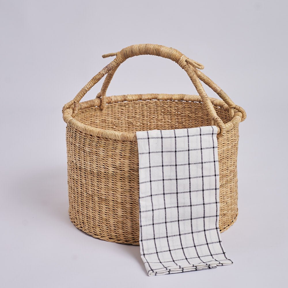 Bolga Bucket Basket Set - Woven Worldwide