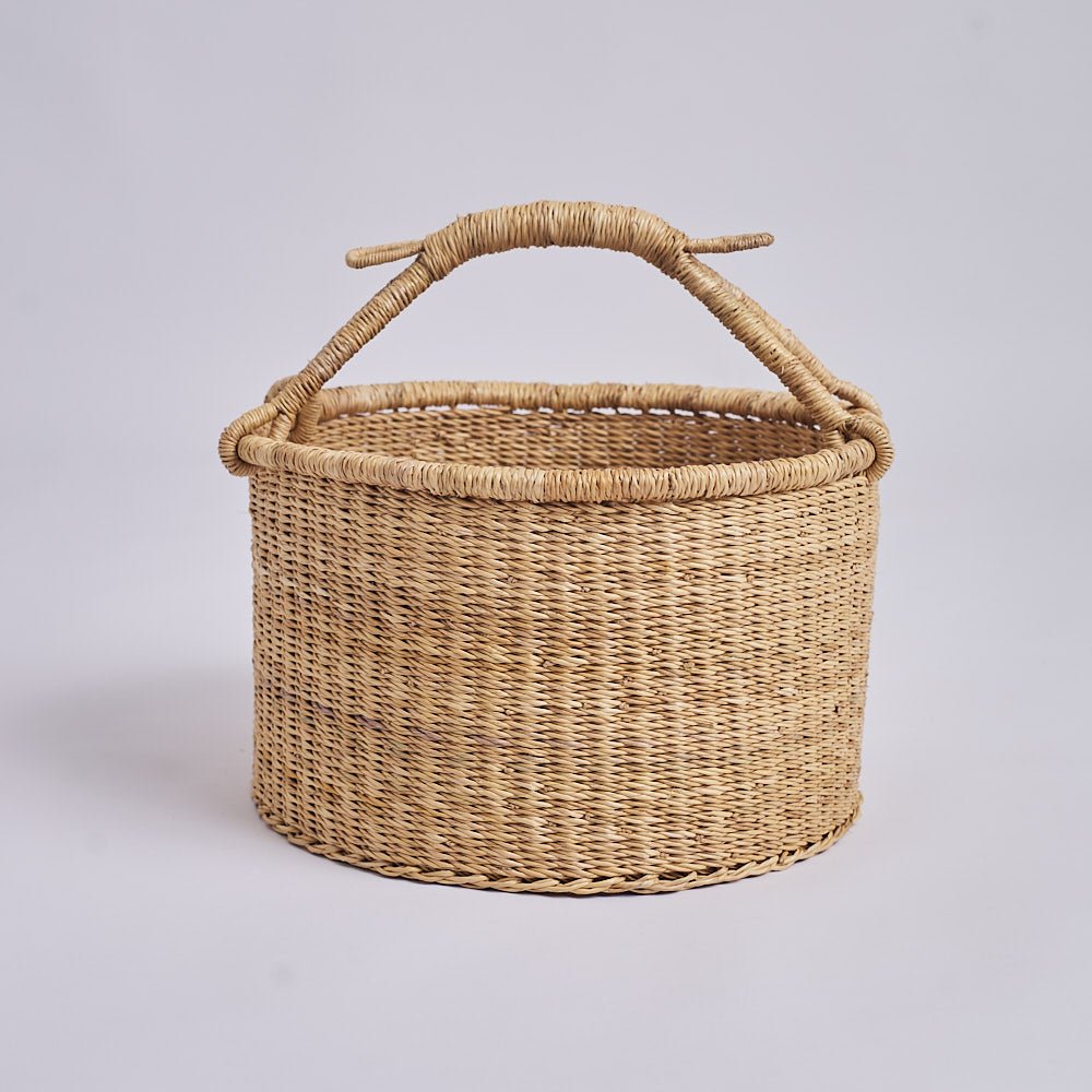 Bolga Bucket Basket Set - Woven Worldwide