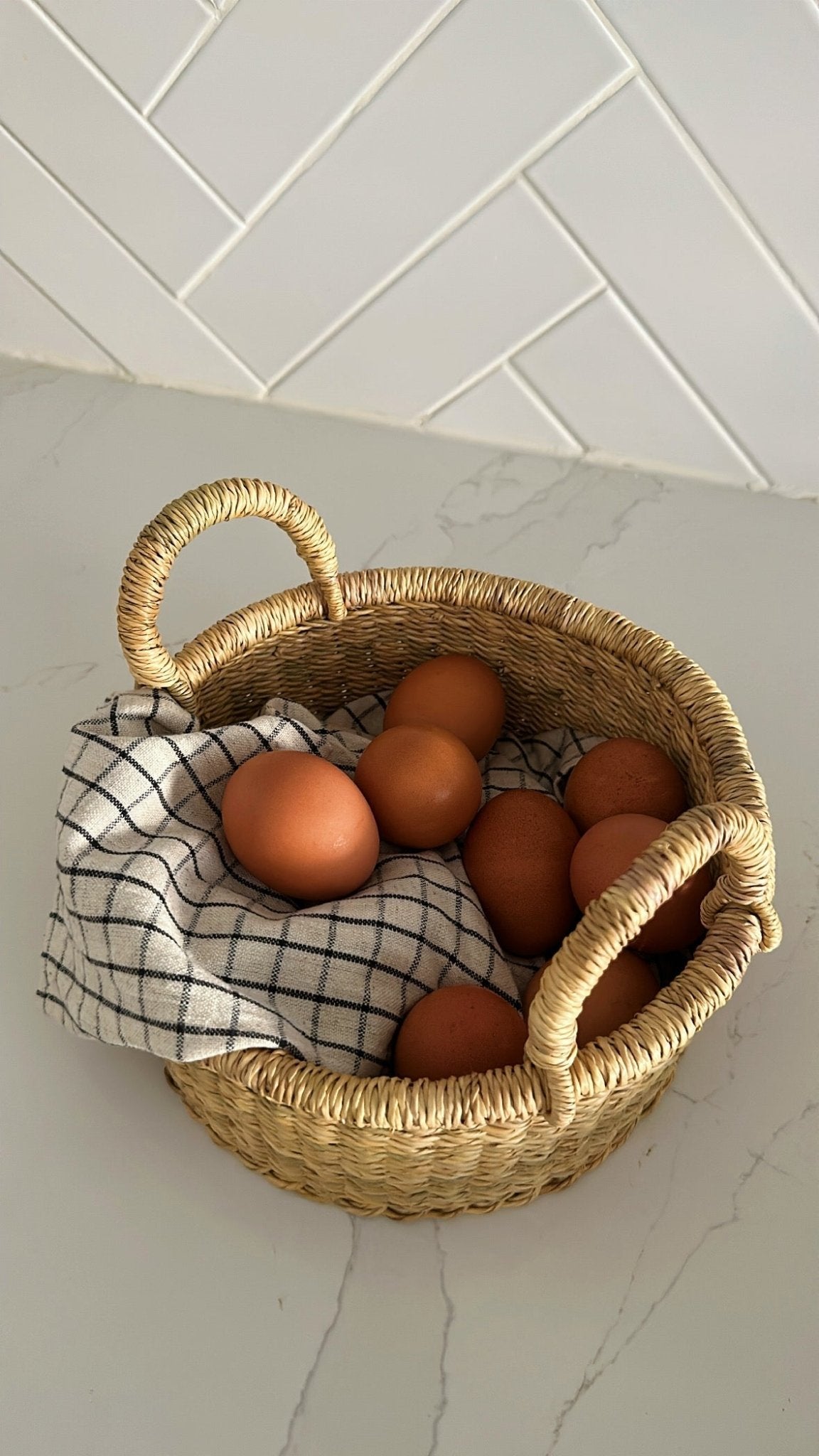 Egg Basket - Woven Worldwide