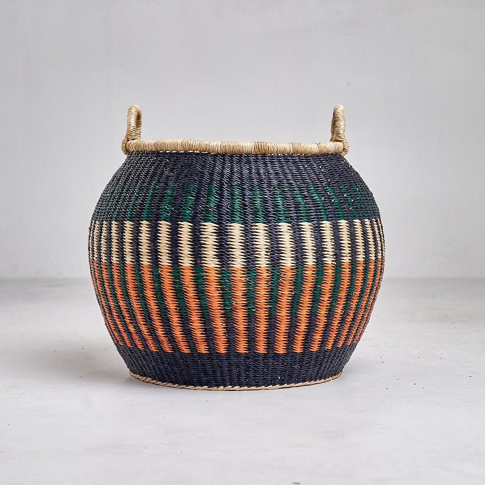 Savannah Bolga Pot Basket - Woven Worldwide