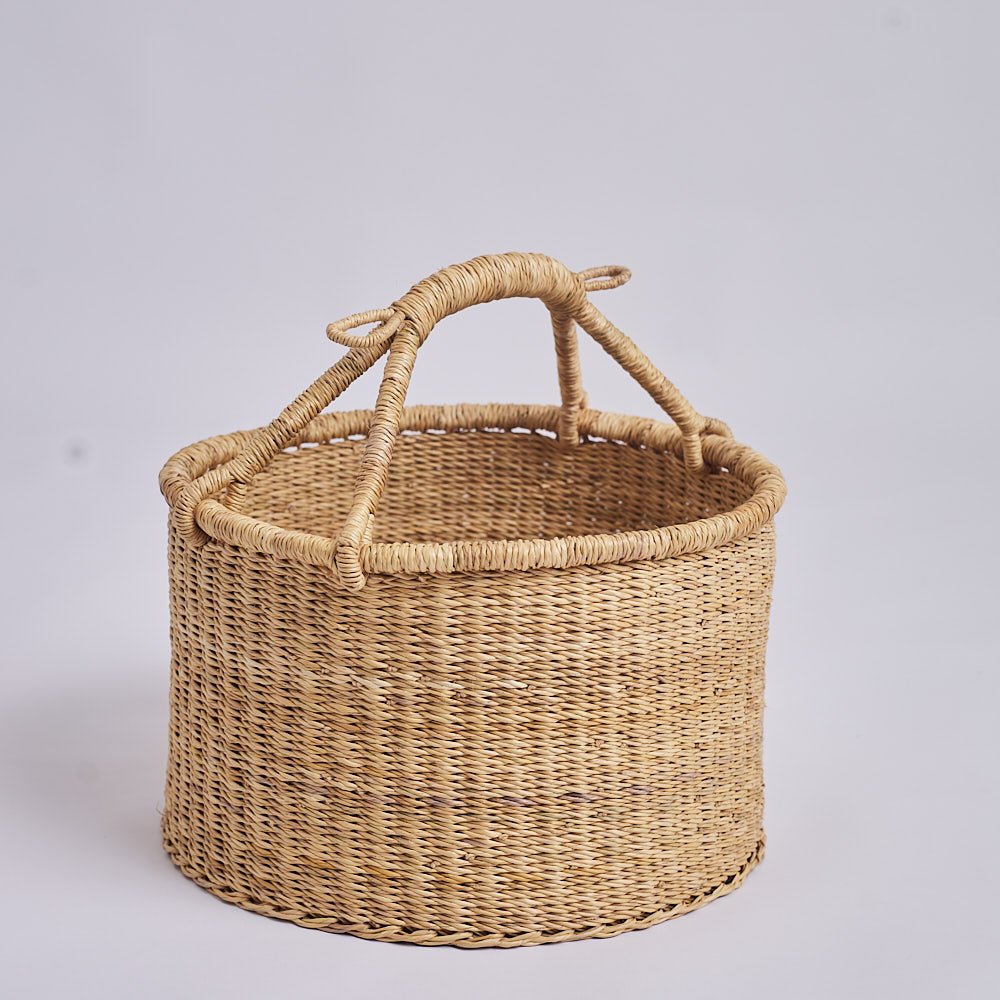 VivaTerra Javanese Woven Storage Baskets, Set of selling 2