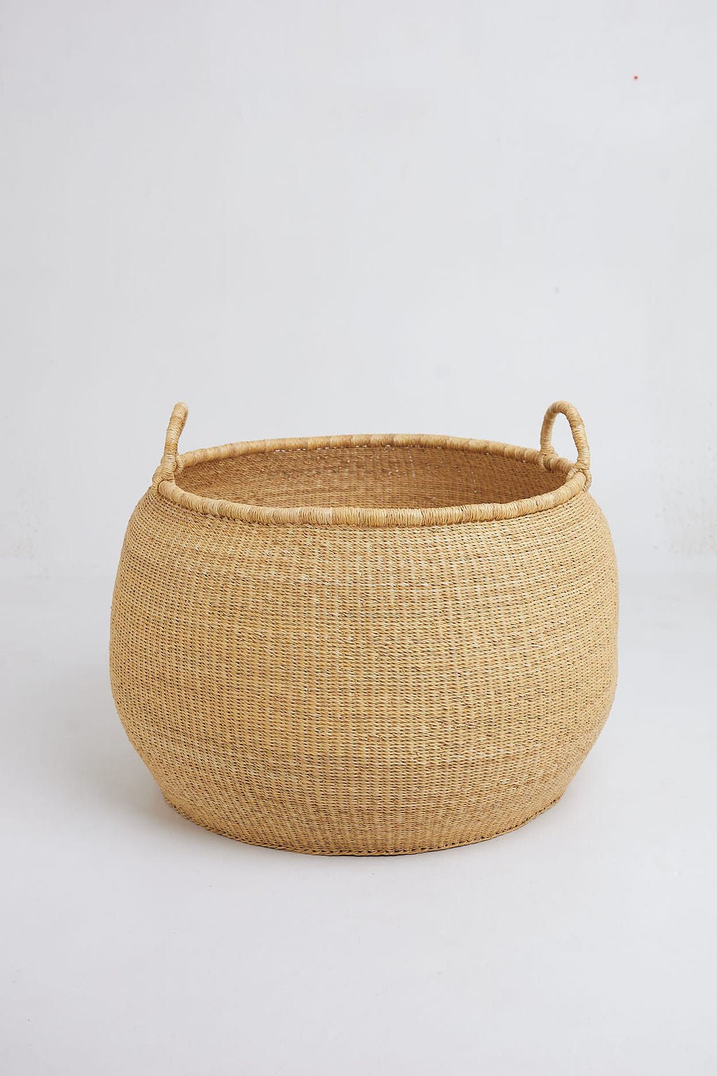 Bolga Pot Basket - Woven Worldwide