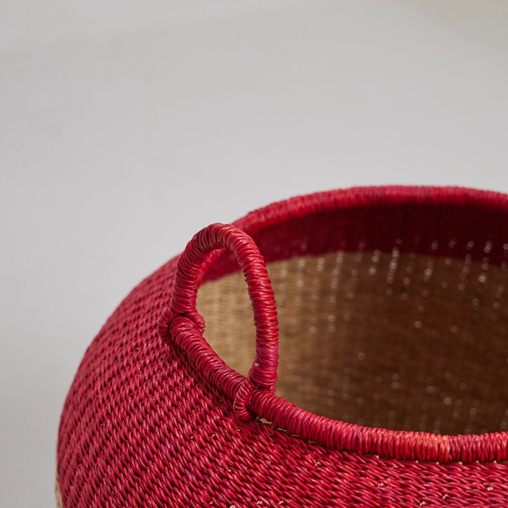 Bolga Pot Basket - Woven Worldwide