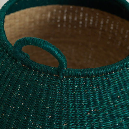 Jade Bolga Pot Basket - Woven Worldwide