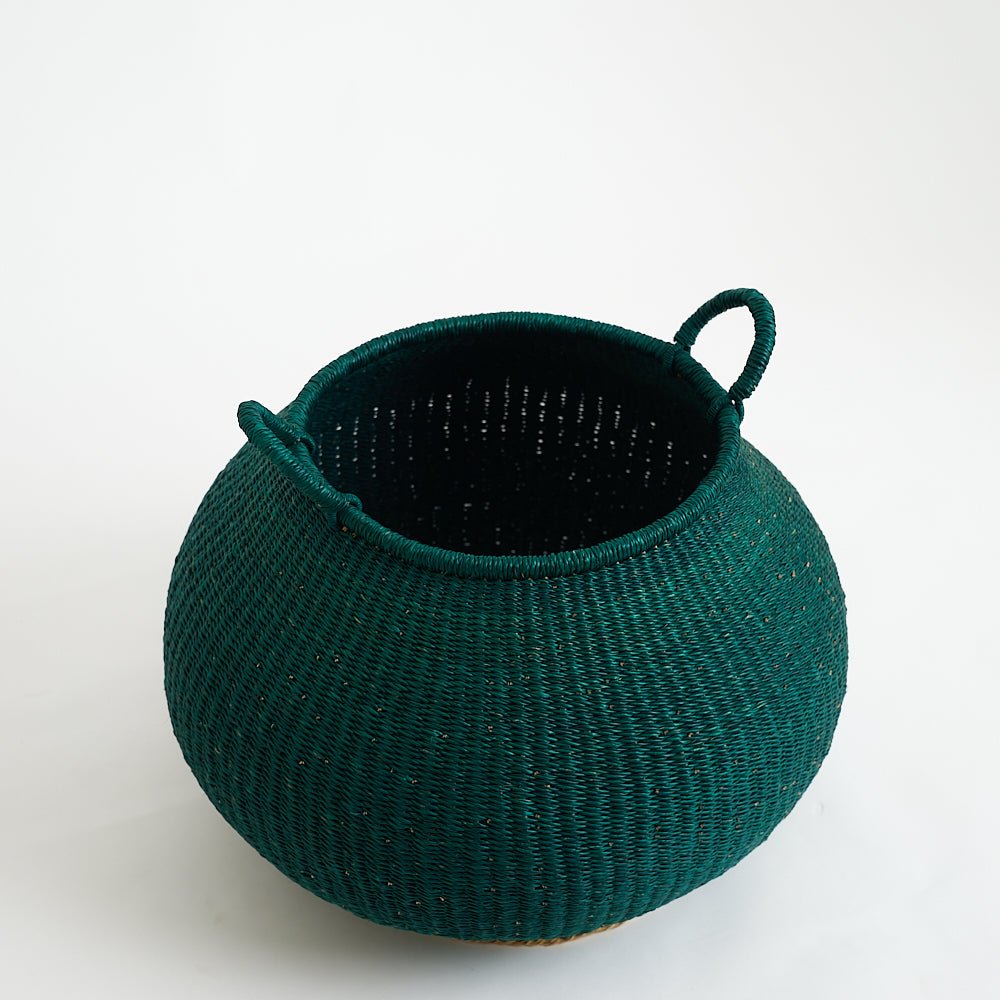 Jade Bolga Pot Baskets - Woven Worldwide
