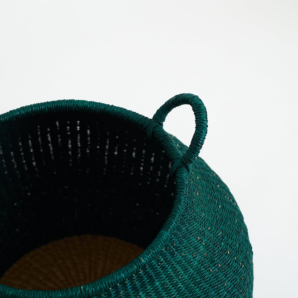 Jade Bolga Pot Baskets - Woven Worldwide