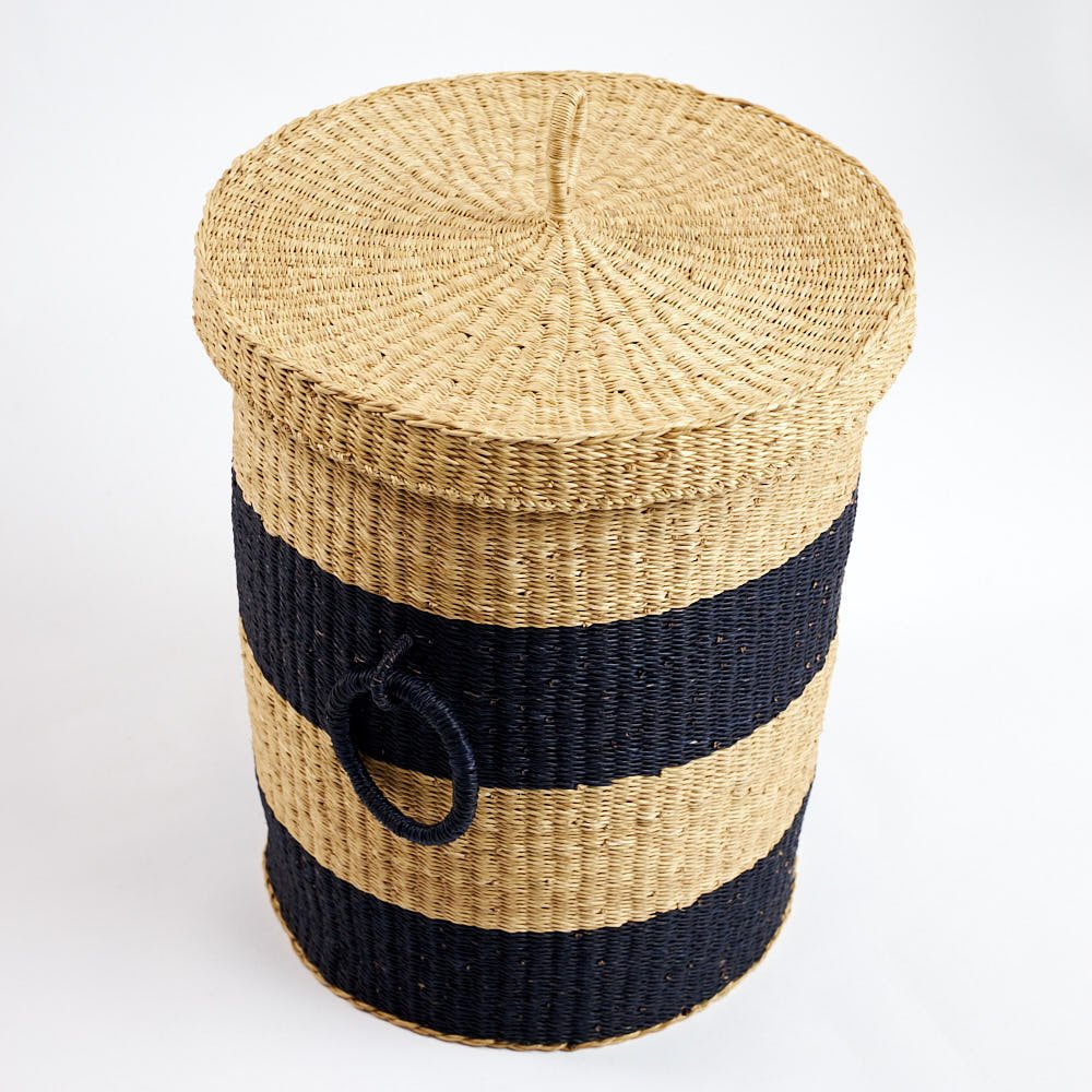 Nautical Laundry Basket - Woven Worldwide