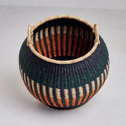 Savannah Bolga Pot Basket - Woven Worldwide